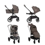 Nuna® Poussette 2v1 Triv™ LX All-Season Chestnut