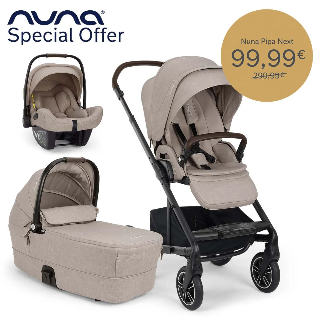 Nuna® Stroller 3in1 Mixx™ Next + Pipa™ Next Chateau – Evitas