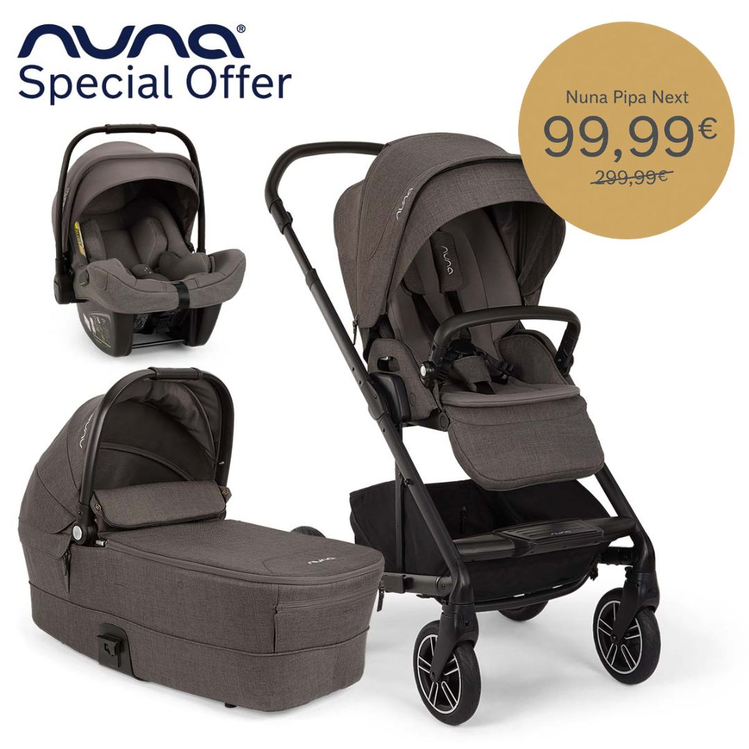 Nuna® Stroller 3in1 Mixx™ Next + Pipa™ Next Thunder