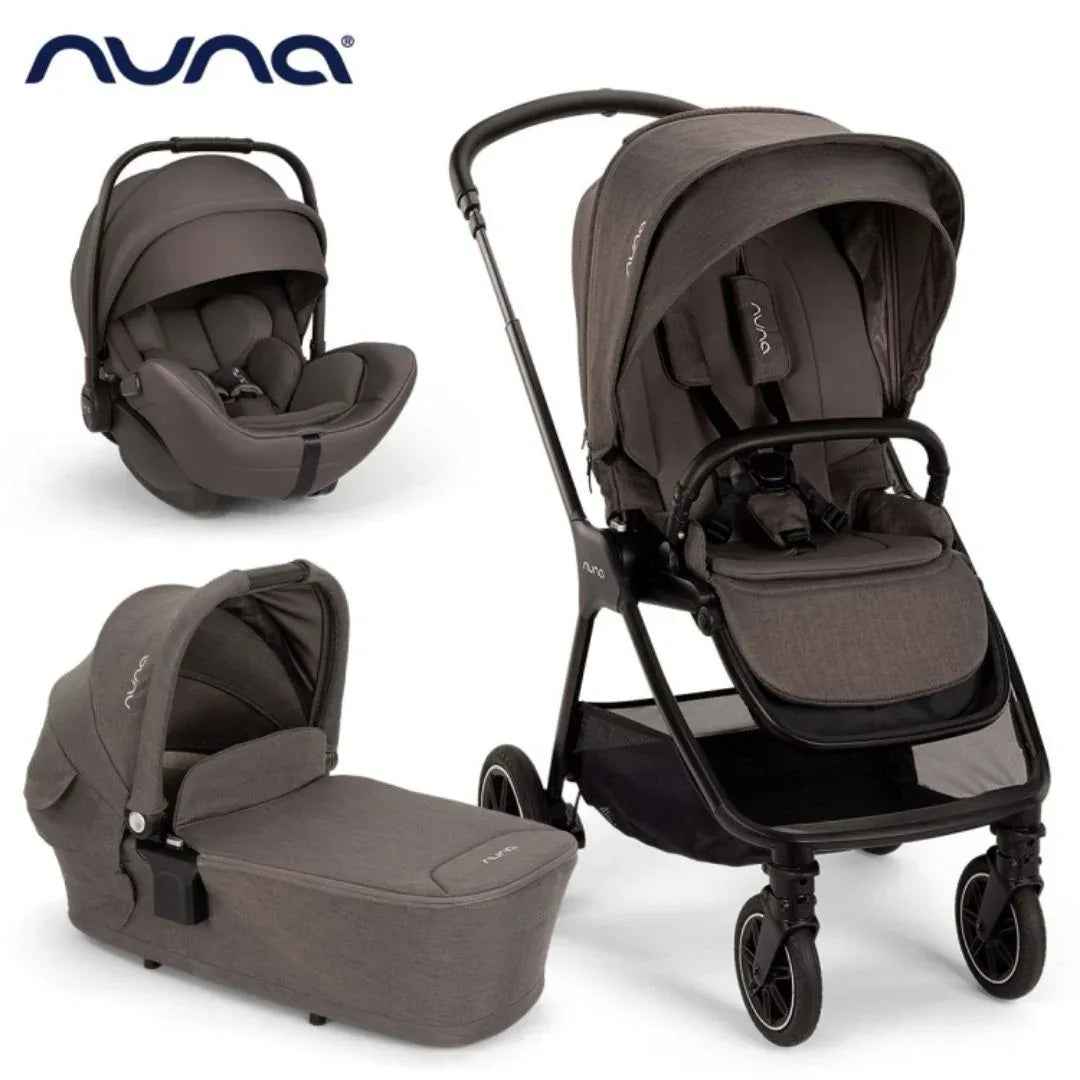 nuna triv next set thunder for 1 child with 4 wheels