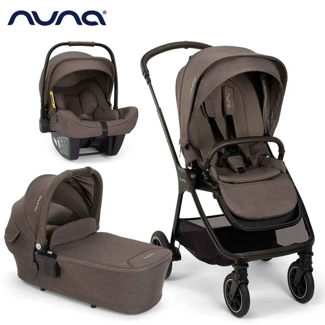 Nuna® Stroller 3-in-1 Triv™ Next + Lytl™ + Pipa™ Next Chestnut – Evitas