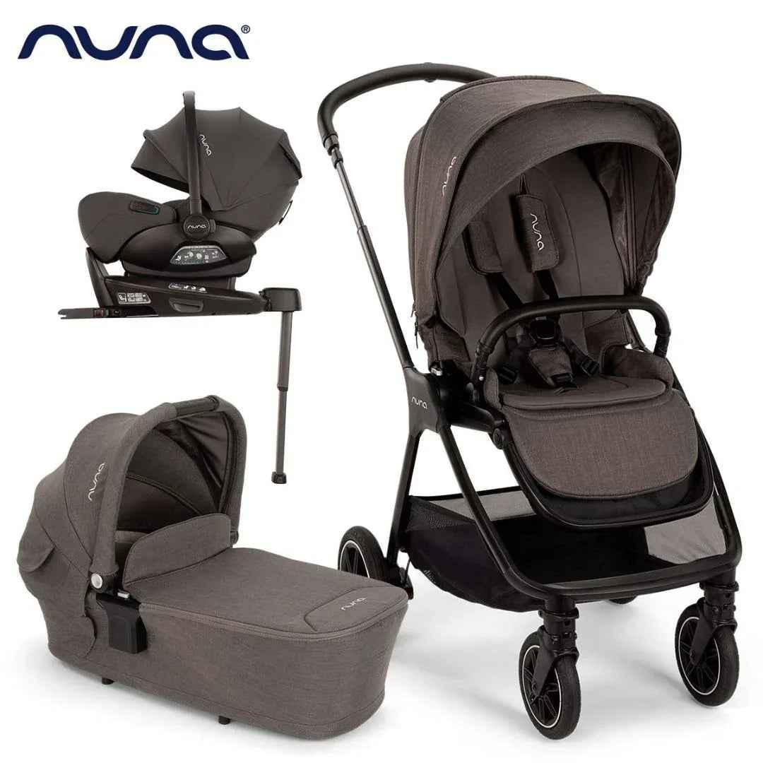 Nuna® Baby Stroller 4in1 Triv™ Next + Lytl™ + Arra™ Flex Thunder +