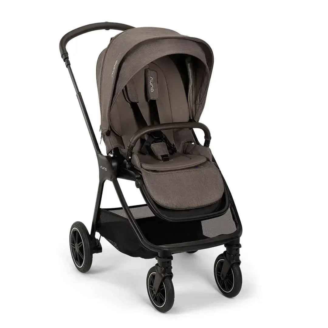 nuna triv caviar stroller Nuna® Triv™ Next Stroller Chestnut – Evitas