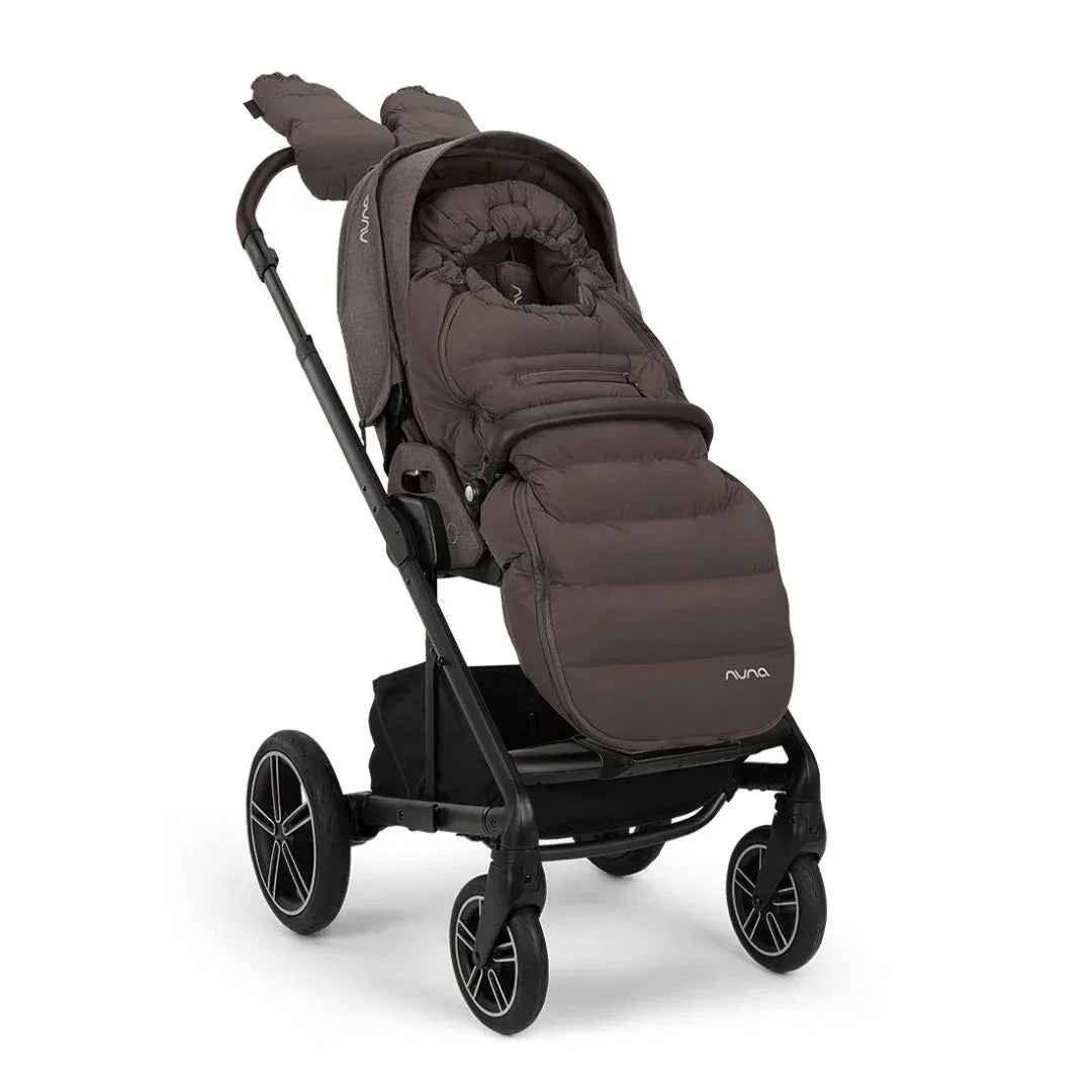 Nuna® Winter Footmuff and Mittens Chestnut – Evitas