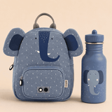 Trixie Baby® Ensemble sac à dos MINI et biberon 350ml Mrs. Elephant