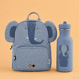 Trixie Baby® Ensemble sac à dos et biberon 500ml Mrs. Elephant