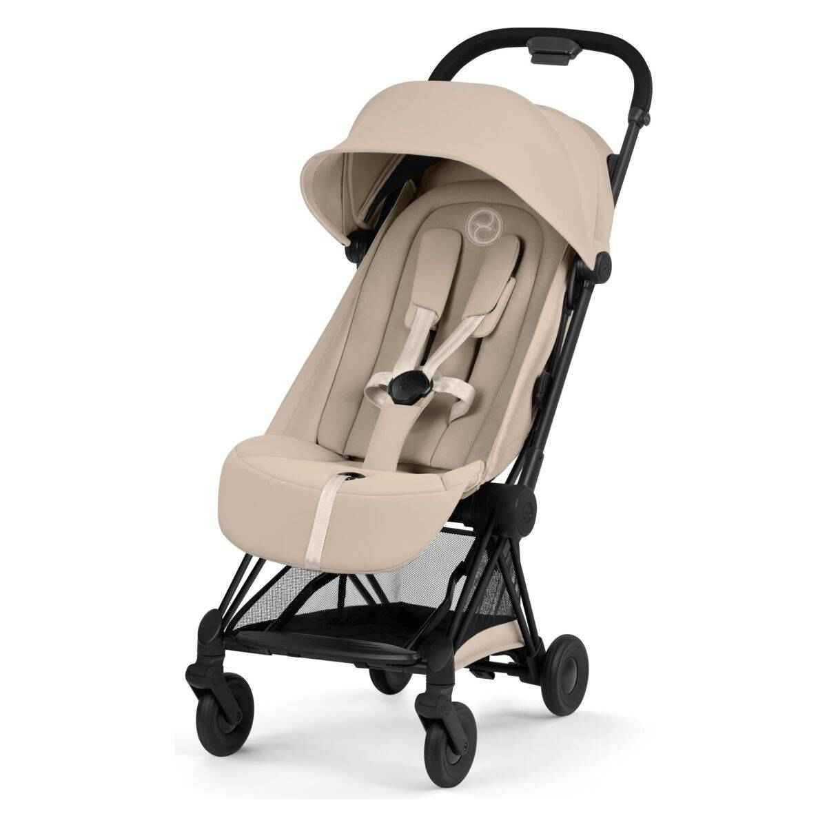 Cybex Platinum® Coya™ Comfort Stroller Cozy Beige | Matt Black