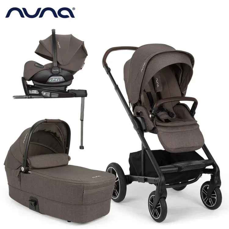 Nuna® Stroller 4in1 Mixx™ Next + Arra™ Flex Chestnut + Isofix base Nex – Evitas