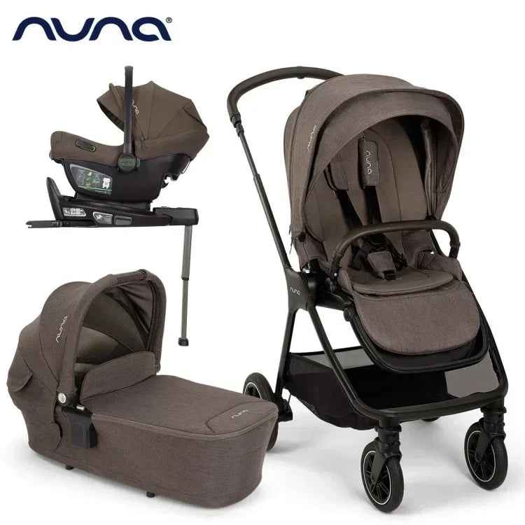 Nuna® Stroller 4in1 Triv™ Next + Lytl™ + Pipa™ Next Chestnut + Isofix – Evitas