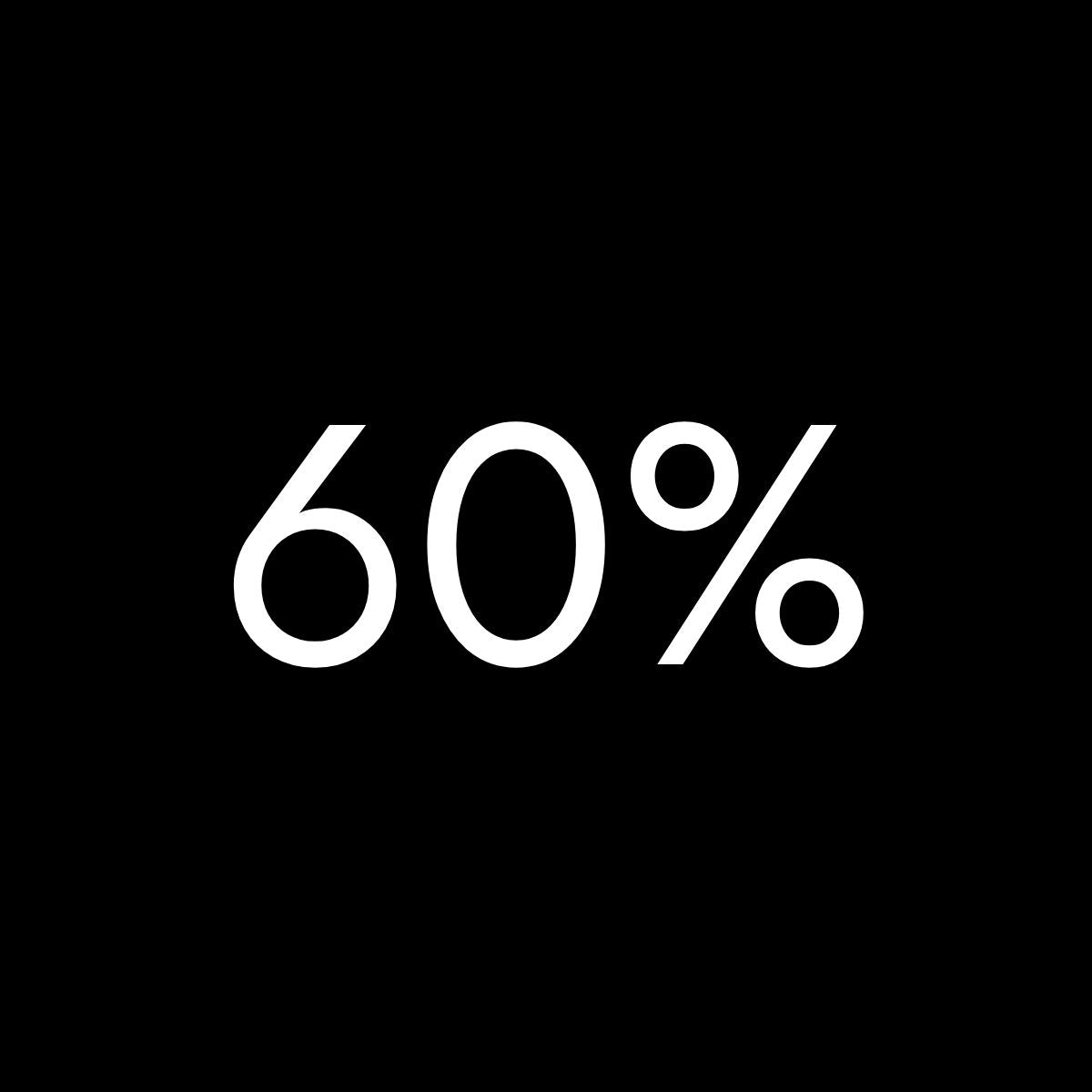 60%