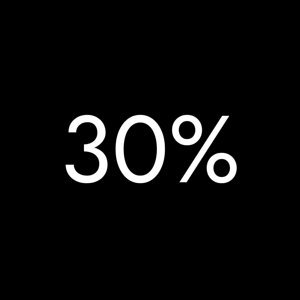 30%
