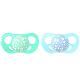 Twistshake® 2x Sucette Pastel Pink&Purple (0+/6+) 6+M