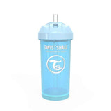 Twistshake® Lonček s slamico 360ml (6+m) Pastel Blue