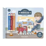 Little Dutch® Libro da colorare magico Jim & Friends