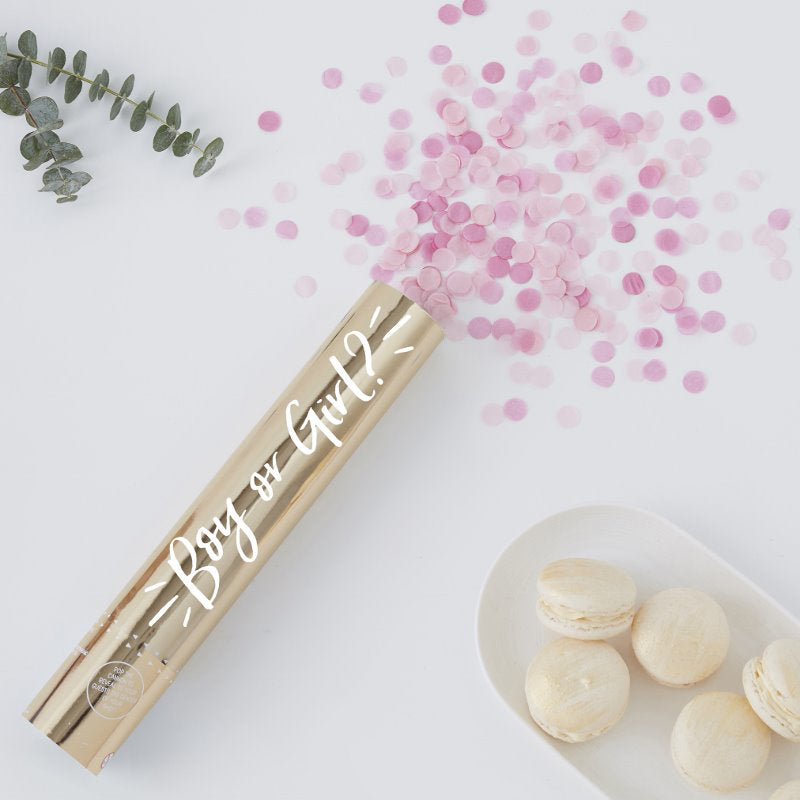 Ginger Ray® Strelec konfetov Pink Ginger Ray