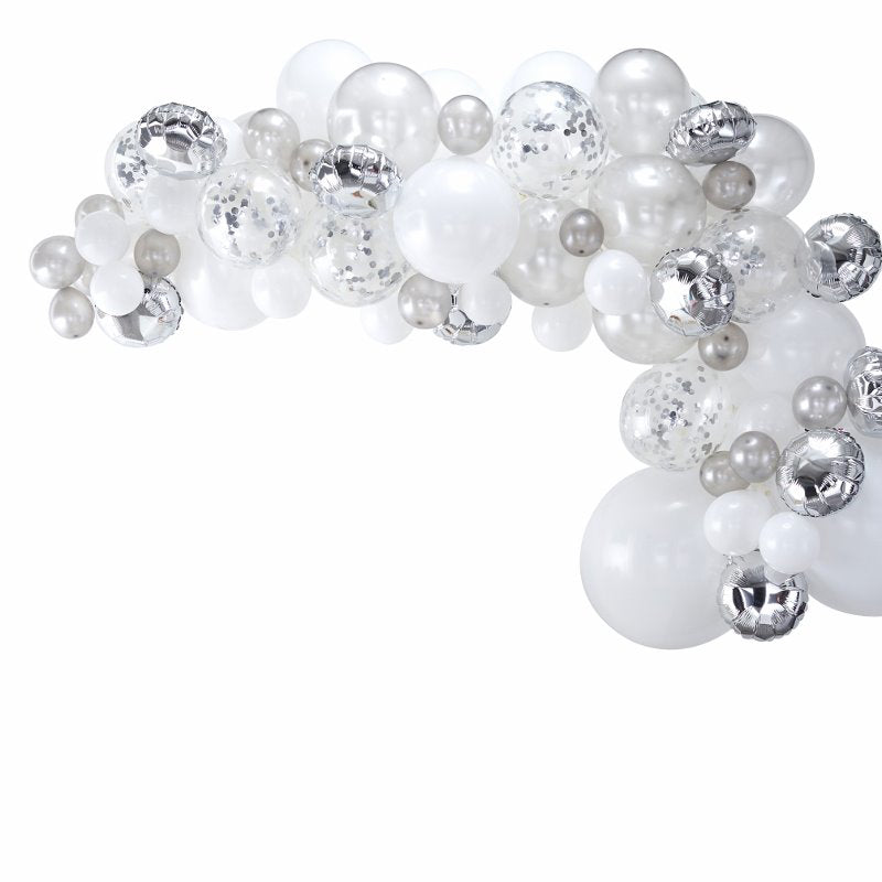 Ginger Ray® Lok iz balonov Silver Ginger Ray