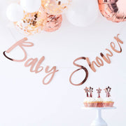 Ginger Ray® Viseči napis Rose Gold Baby Shower Ginger Ray