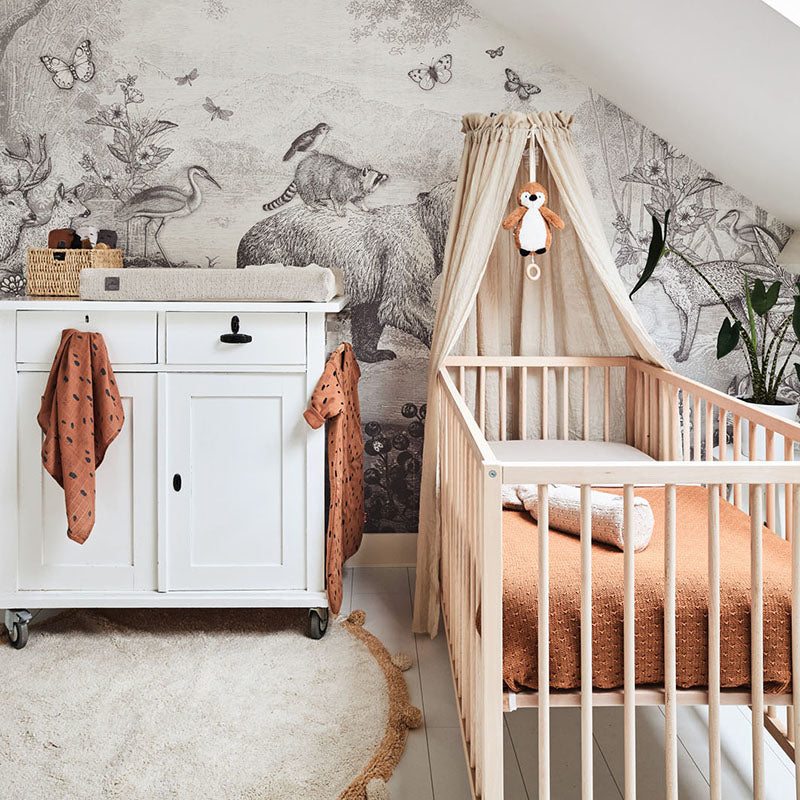 Jollein® Posteljni baldahin Vintage Nougat Jollein