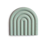 Mushie® Massaggiagengive arcobaleno Cambridge Blue