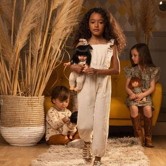 Minikane® Komplet oblačil Duo Collection MAYA Ecru Minikane