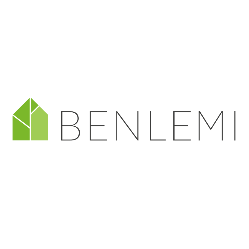 Benlemi® Otroška postelja Poppi 200x90 White Benlemi