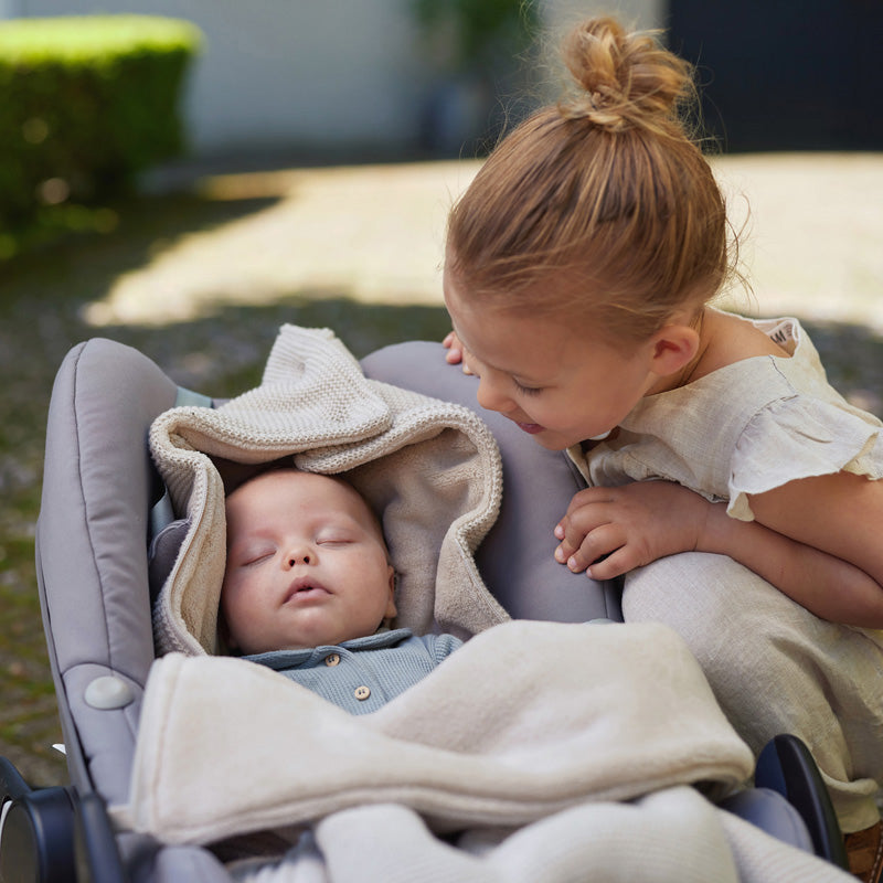 Jollein® Zimska vreča Basic Knit Nougat Jollein