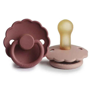 Frigg® Ciuccio di caucciù Daisy Blush/Woodchuck