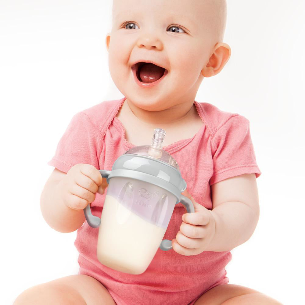 Haakaa® Silikonska otroška steklenička 3.gen. 250ml Haakaa