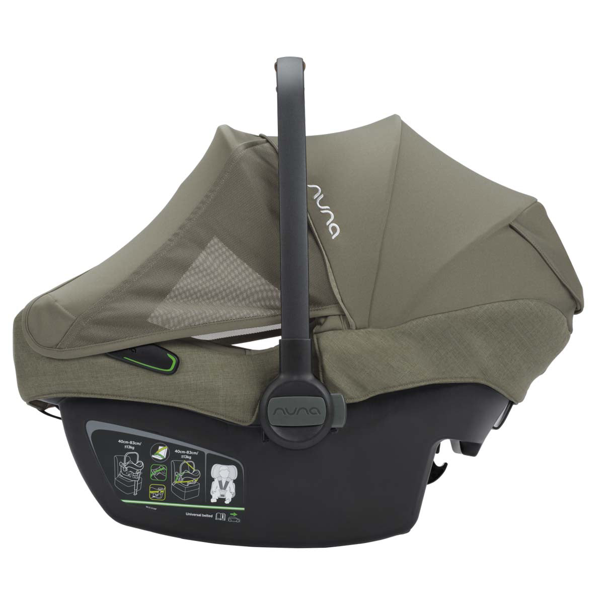 Nuna® Otroški avtosedež Pipa™ Next i-Size 0+ (40-83 cm) Pine Nuna