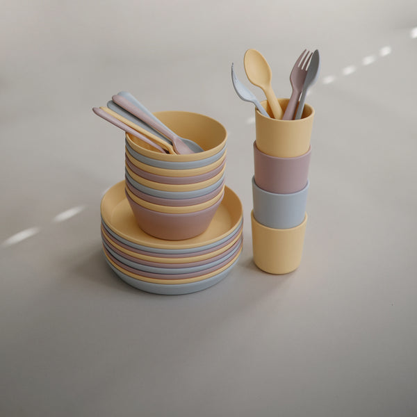 Mushie® Otroški pribor Powder Blue Mushie