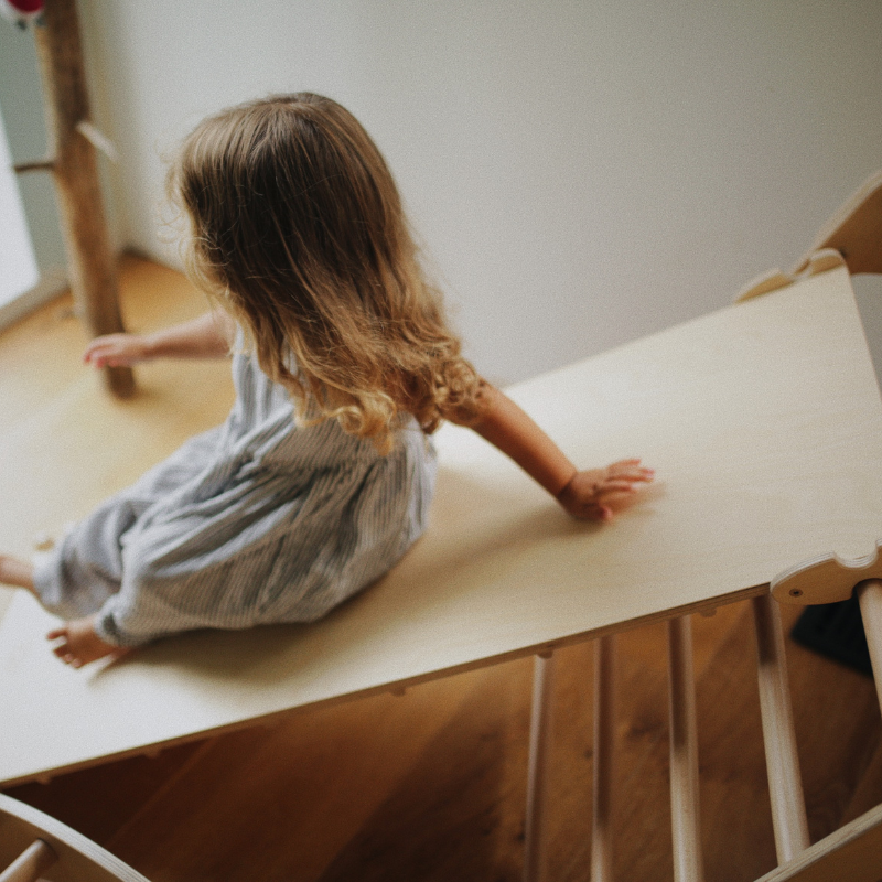 Kinderfeets® Lestev in tobogan za piklerjev trikotnik Kinderfeets