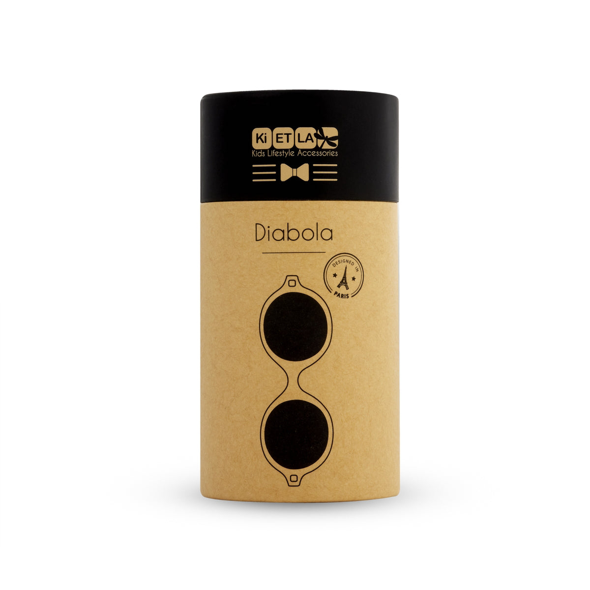 KiETLA® Sončna očala za dojenčke DIABOLA 2.0 Black 0-1L Ki ET LA