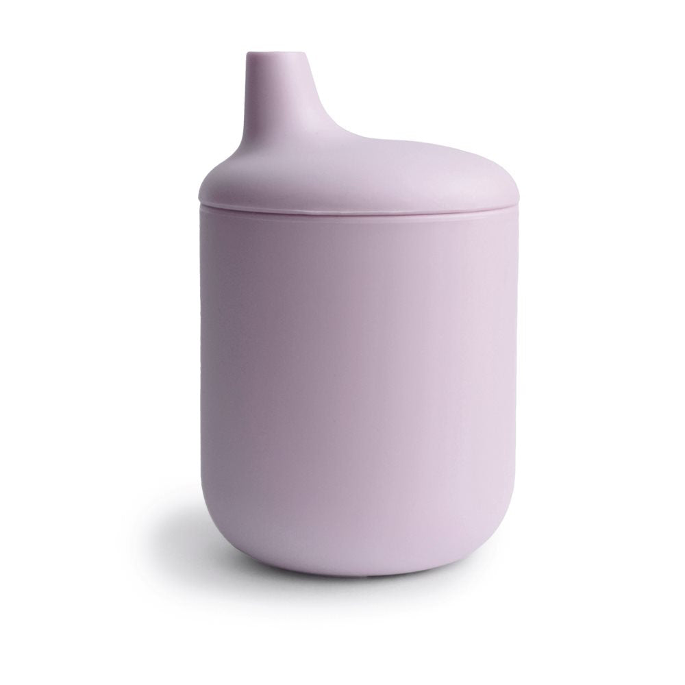 Mushie® Silikonski kozarček Sippy Cup Soft Lilac Mushie