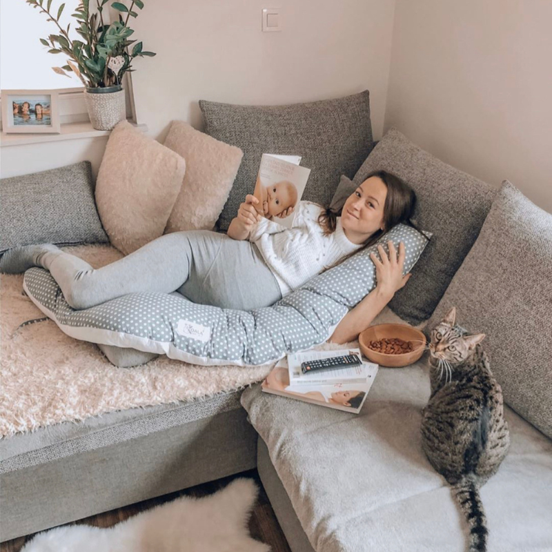 Koala Babycare® Blazina za nosečnice Hug Comfy Grey Koala Babycare