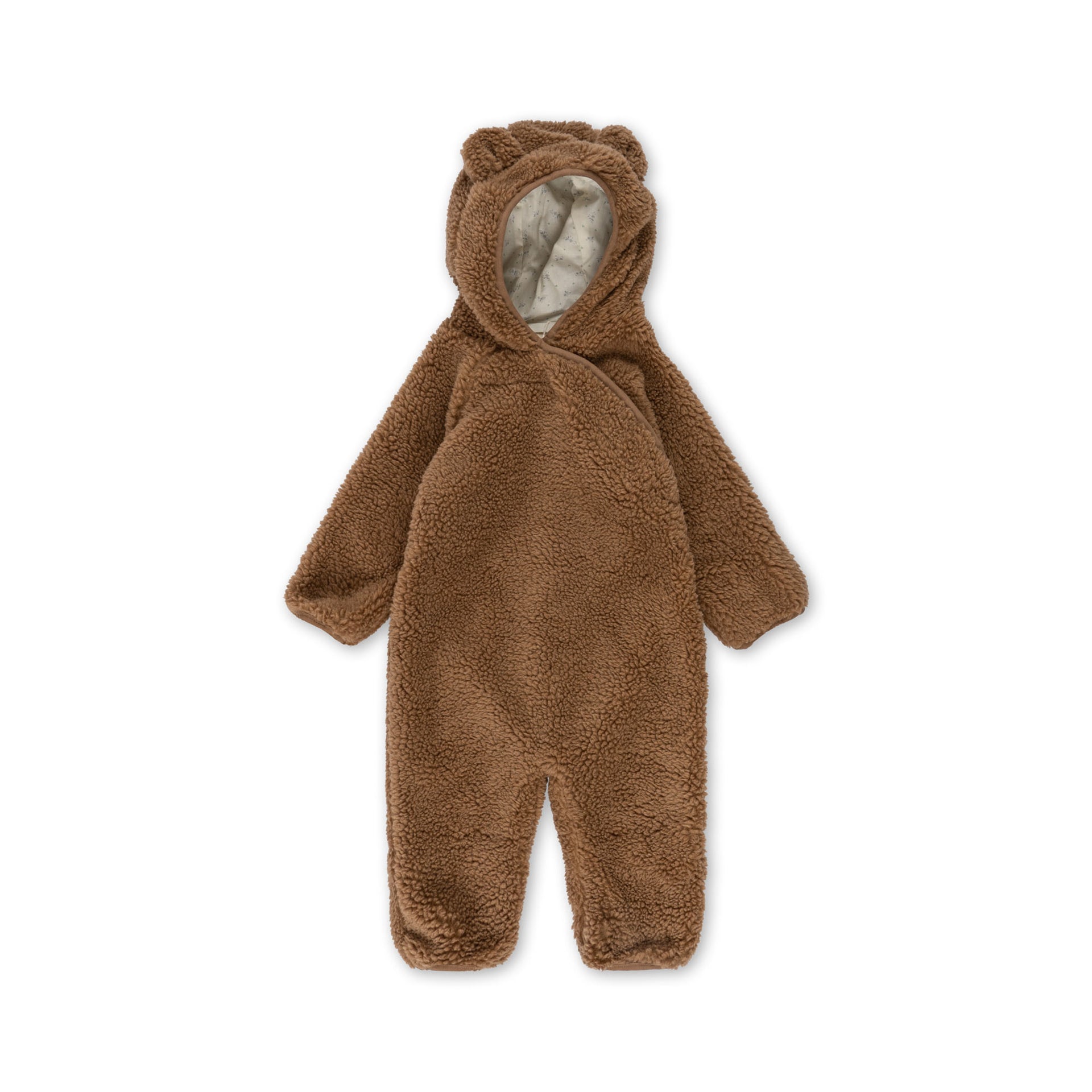 Konges Sløjd® Otroški pajac Teddy Tobacco Brown 0-1 M Konges Sløjd