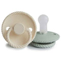 Frigg® Tétine en silicone Rope Cream/Sage 