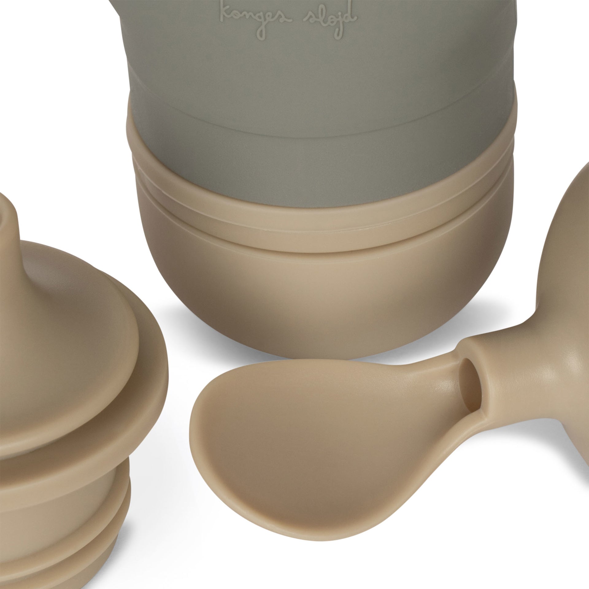 Konges Sløjd® Set 2 silikonskih vrečk za smoothie Whale/Topanga Blush Konges Sløjd