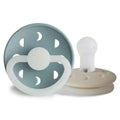 Frigg® Ciuccio in silicone Moon Stone Blue Night/Cream Night