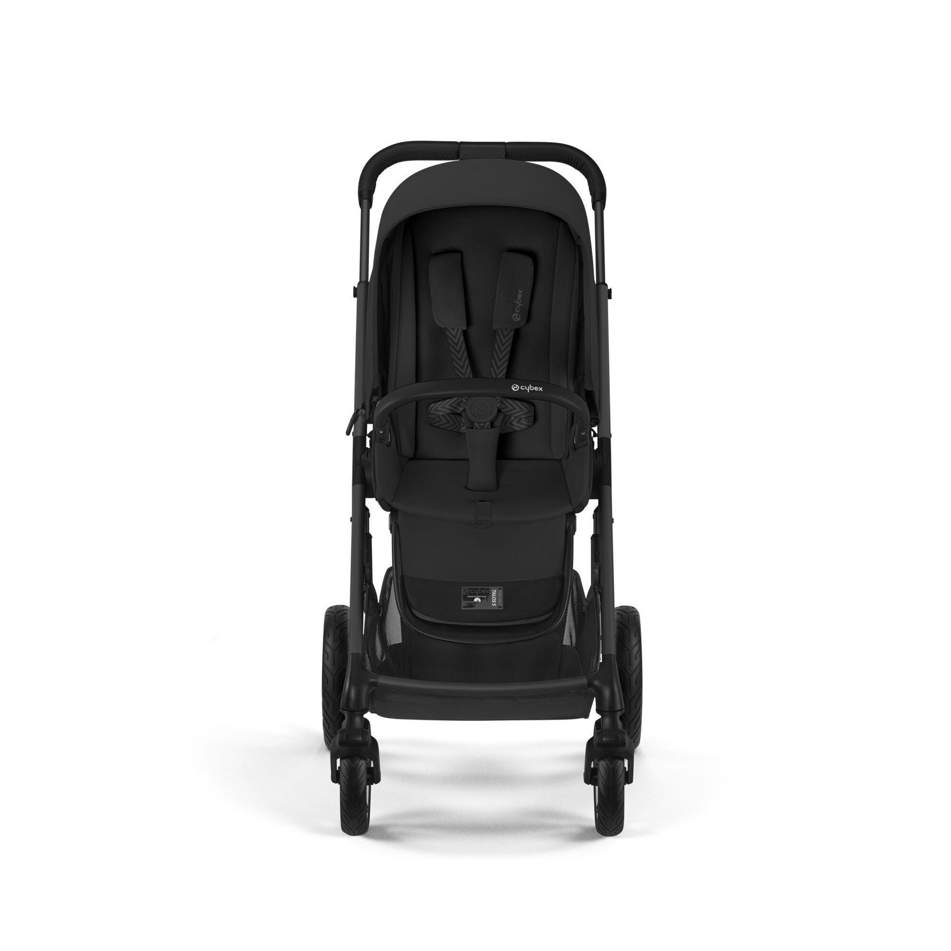 Cybex® Otroški voziček Talos S LUX (0-22 kg) Moon Black (Black Frame) Cybex