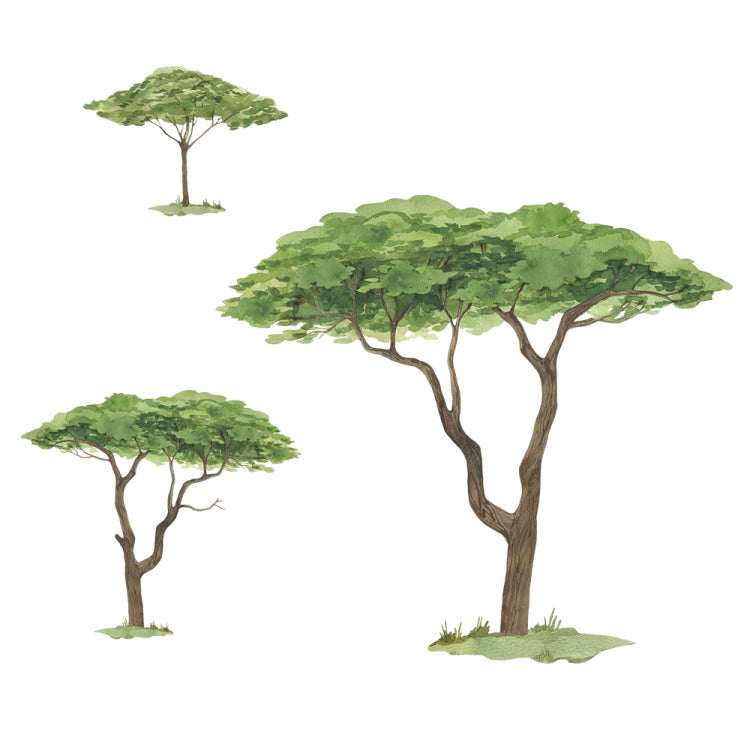 Yokodesign® Stenska nalepka komplet Safari Yokodesign