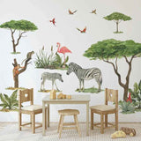 Yokodesign® Wandaufkleber Set Safari