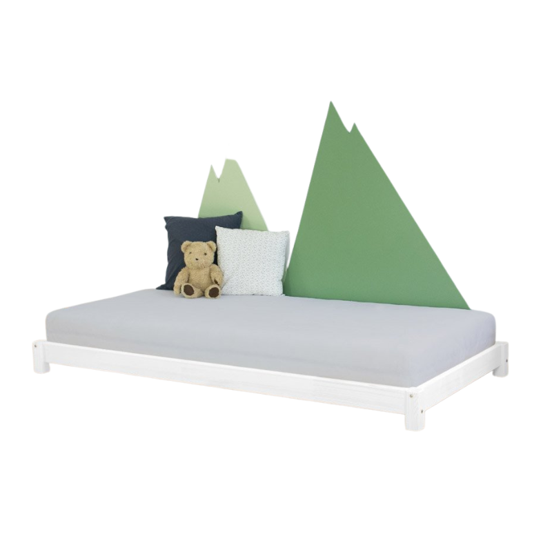 Benlemi® Otroška postelja TEENY 90x200 White Benlemi
