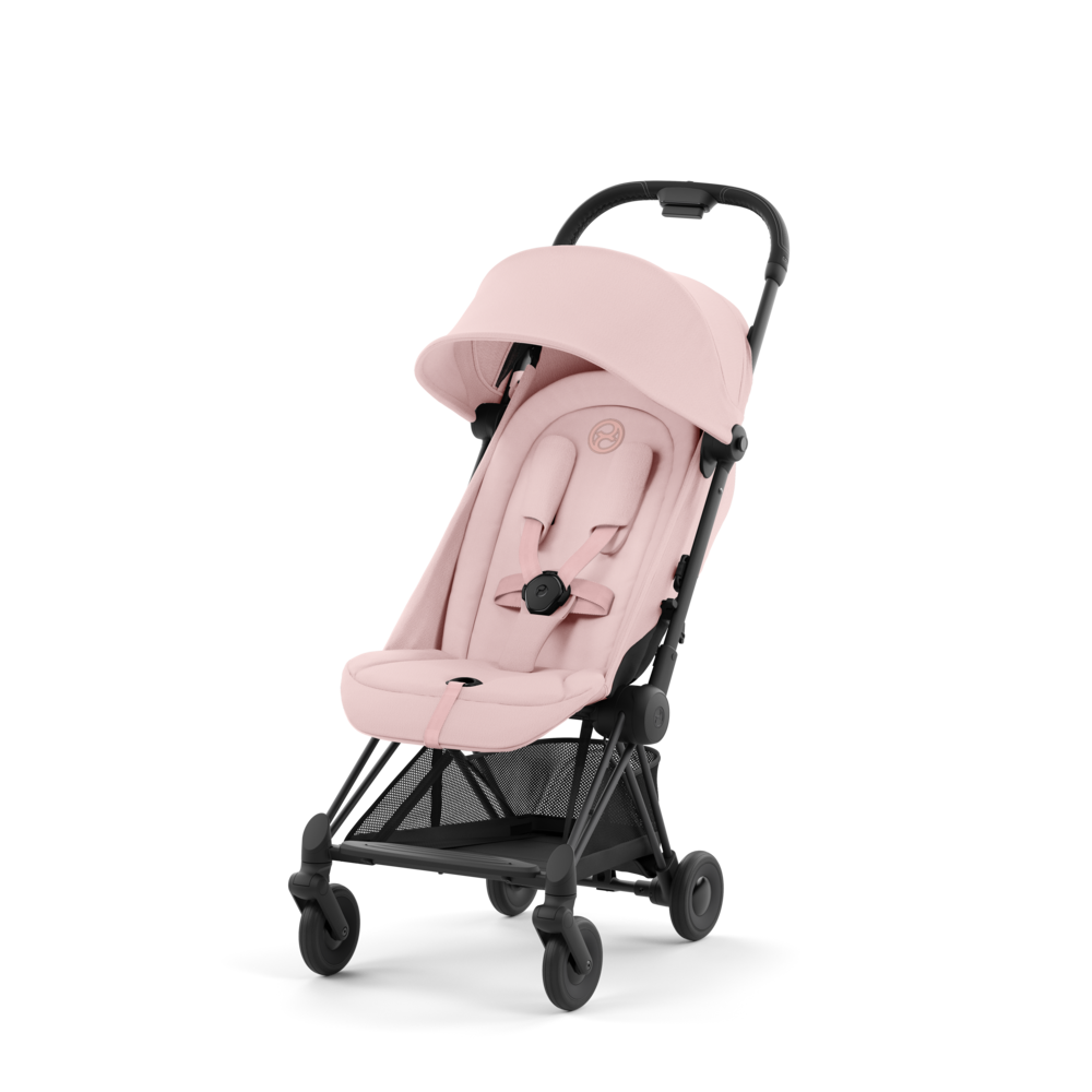 Cybex Platinum® Otroški voziček Coya™ Peach Pink (Matt Black Frame) Cybex Platinum