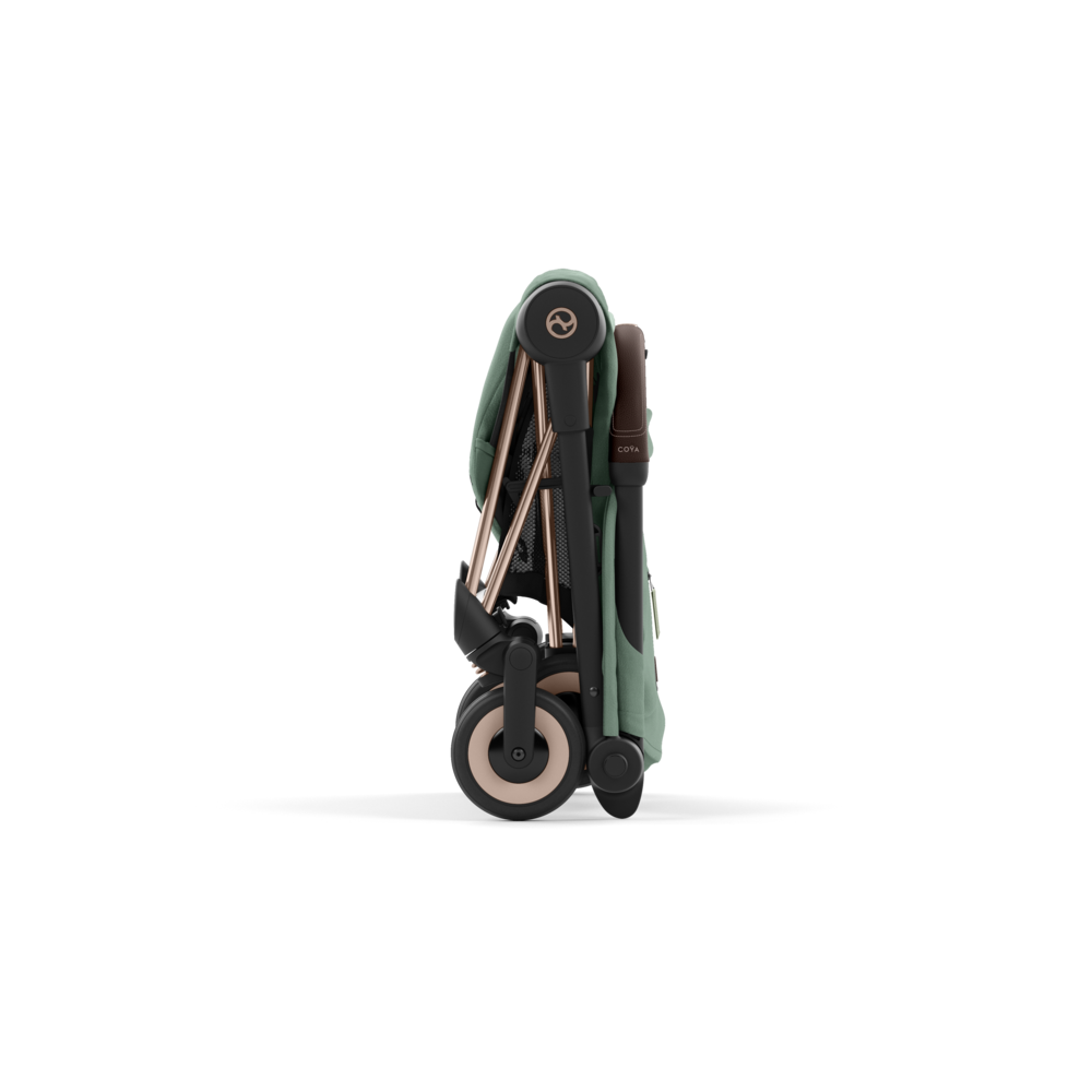 Cybex Platinum® Otroški voziček Coya™ Leaf Green (Rosegold Frame) Cybex Platinum