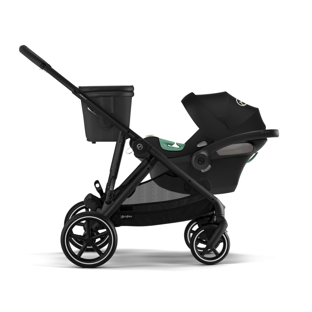 Cybex® Stroller Gazelle™ S Moon Black (Black Frame)