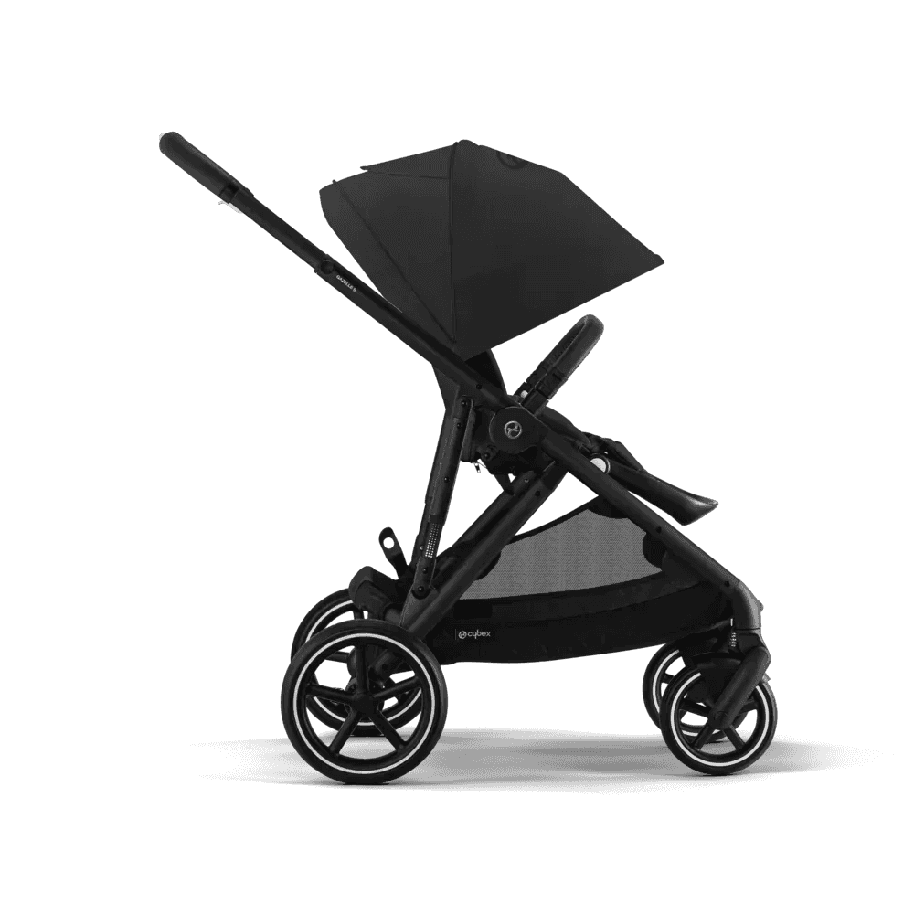 Cybex® Gazelle™ S 2-in-1 Stroller with Carry Cot Moon Black – Evitas Cybex® Gazelle™ S 2-in-1 Stroller with Carry Cot Moon Black – Evitas