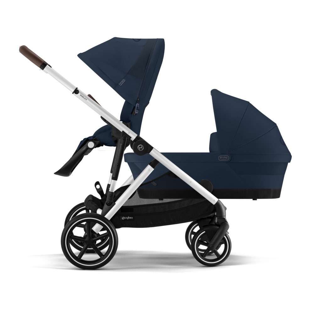 Cybex® Otroški voziček Gazelle™ Ocean Blue (Silver Frame) Cybex