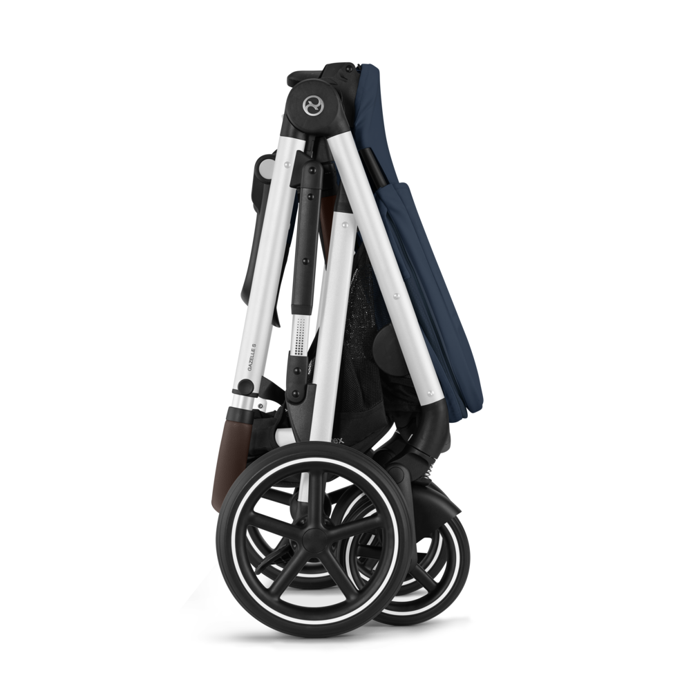 Cybex® Otroški voziček Gazelle™ Ocean Blue (Silver Frame) Cybex