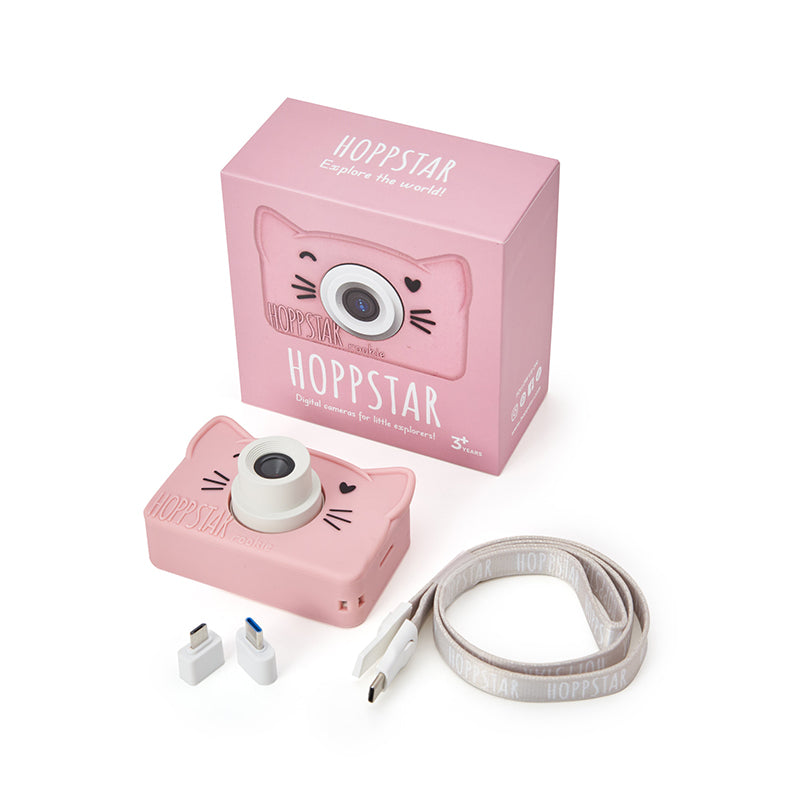 Hoppstar® Otroški digitalni fotoaparat s kamero Rookie Blush Hoppstar