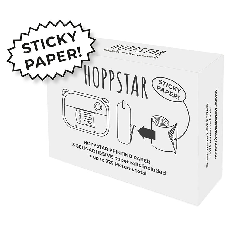 Hoppstar® Nadomestni zvitki samolepilnega termalnega papirja za tiskanje Hoppstar